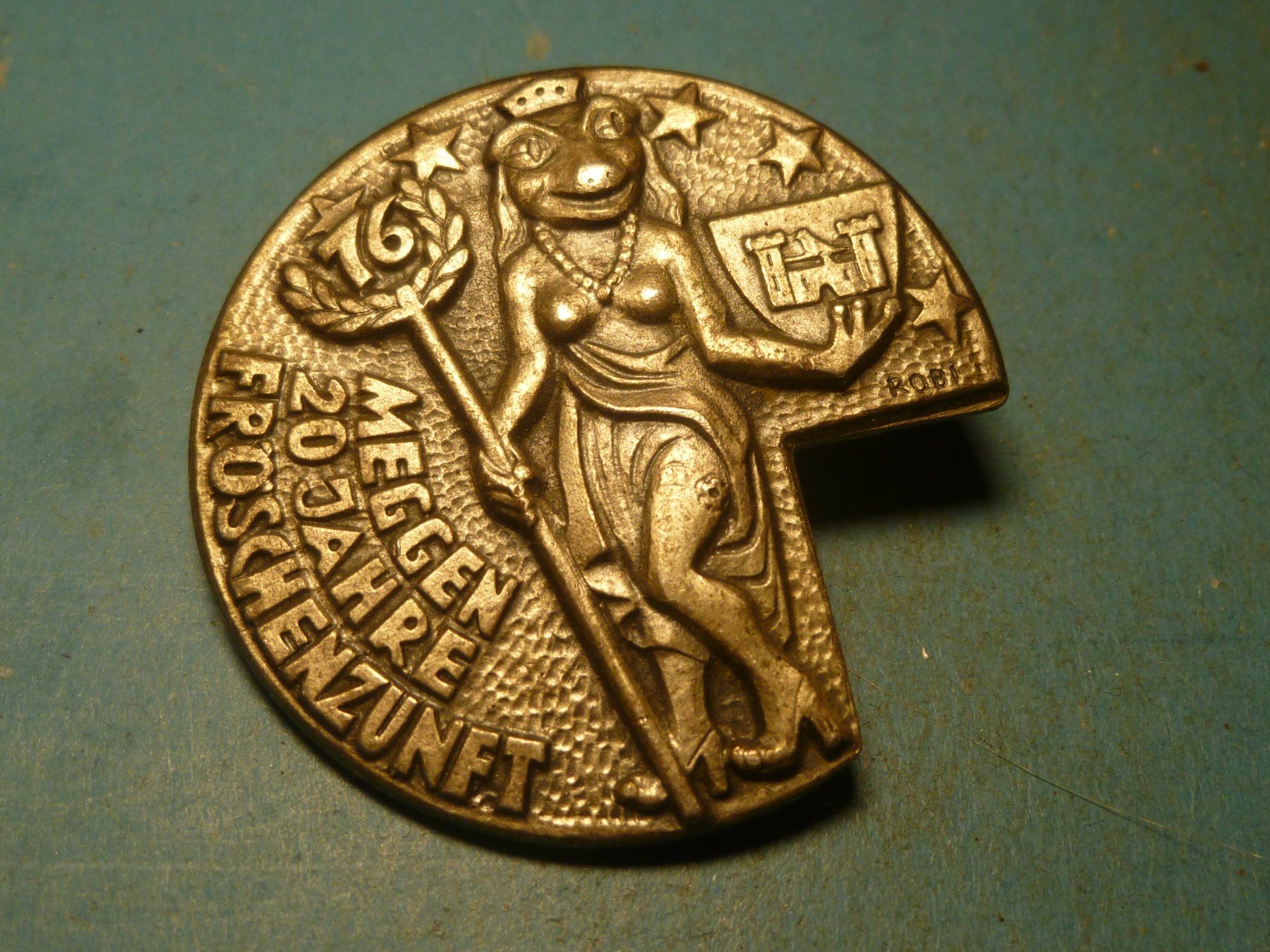 Plaketten & Abzeichen: MEGGEN 1976 SILBER – Gebraucht aus Ried (Muotathal) von Mandarin02