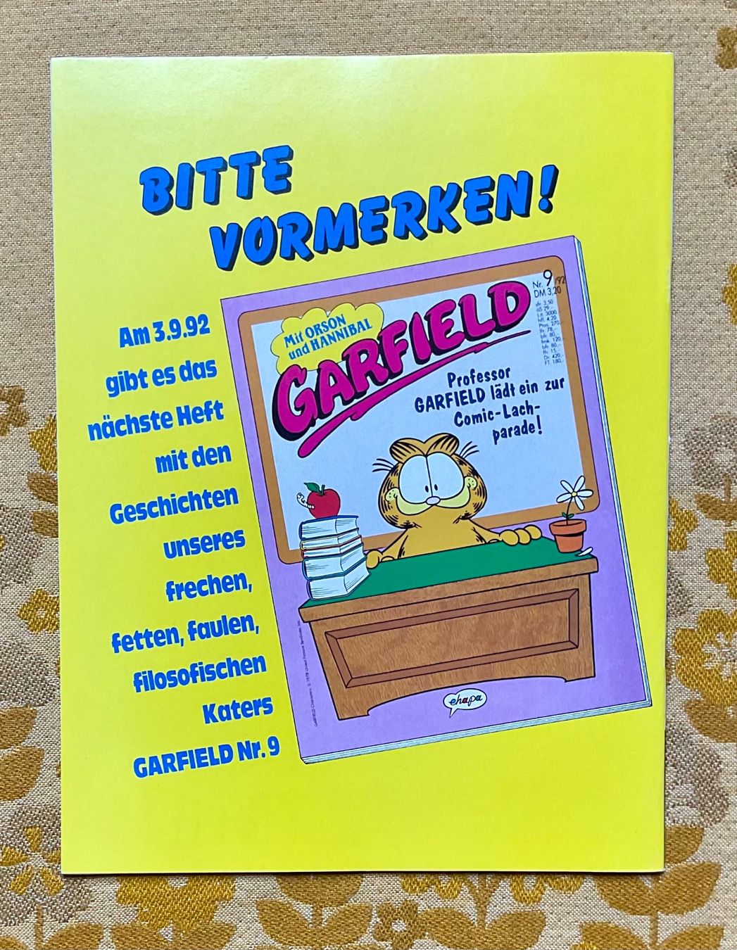 Fumetti: Garfield Heft Nr 8 von 1992 – Usato da Endingen venduto da nathan05 9