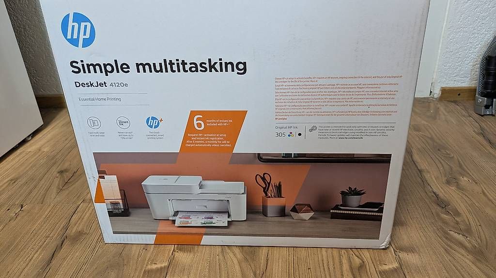 Stampanti: Drucker hp DeskJet 4120e, fehlerhaft – Usato da Breitenbach venduto da ani_tc2l 3