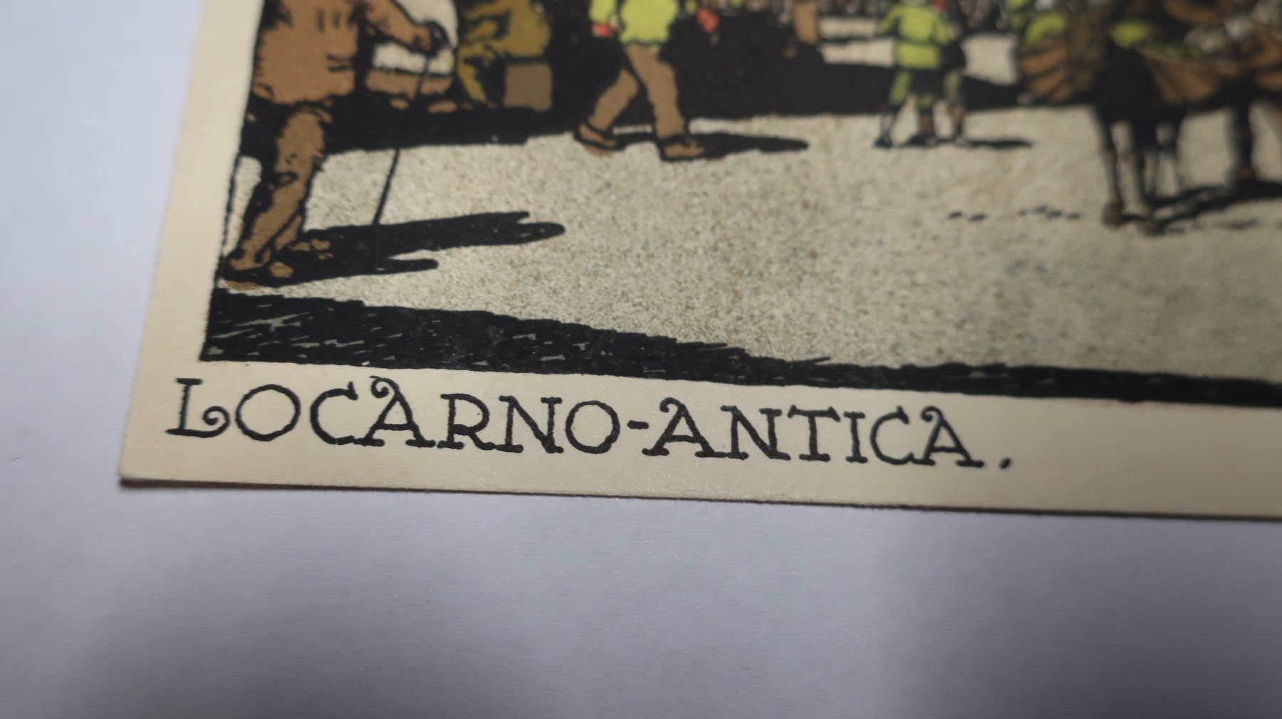 Cartes postales: Locarno Antica         Mercato – D'occasion à Cormoret par Pascalll2001 2