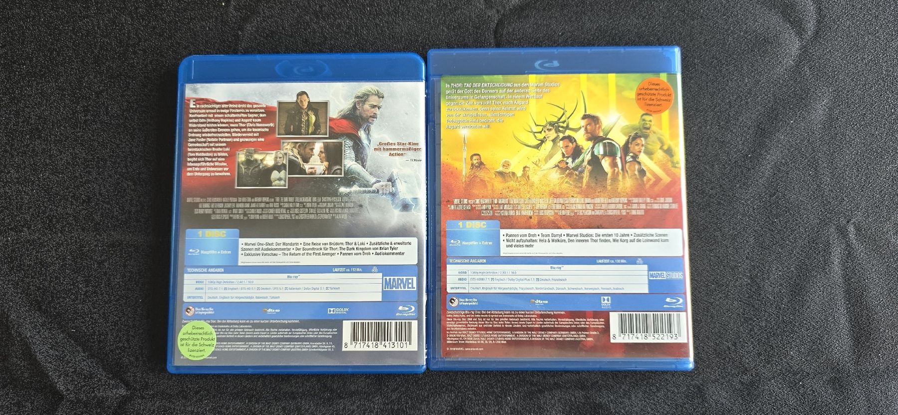 Tutti i DVDs: Thor Blu-ray Collection: Tag der Entscheidung & The Dark – Usato da Doppleschwand venduto da Bennox94 1