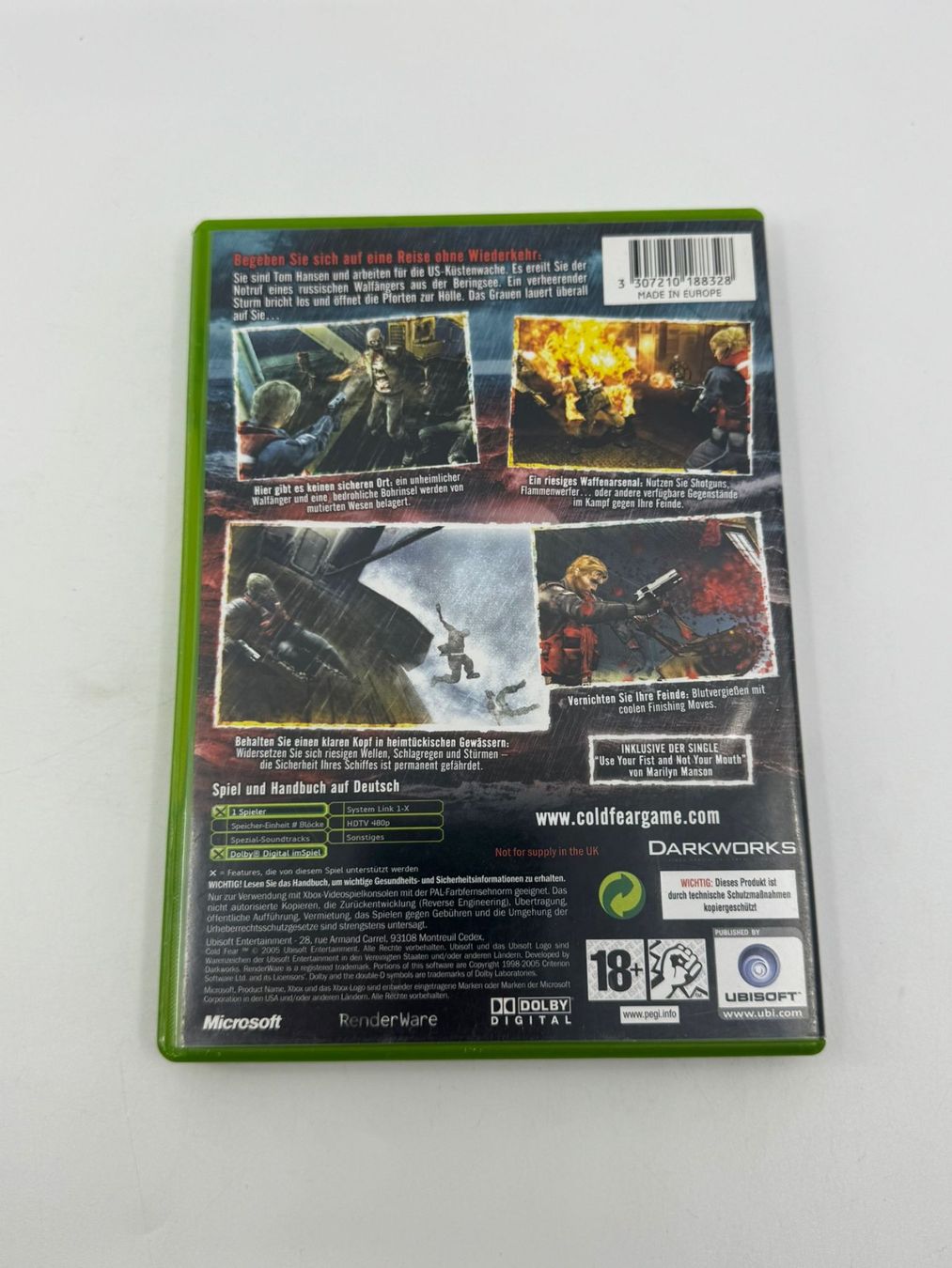 Giochi: Cold Fear (XBOX) – Usato da Herisau venduto da Seyashop1 2