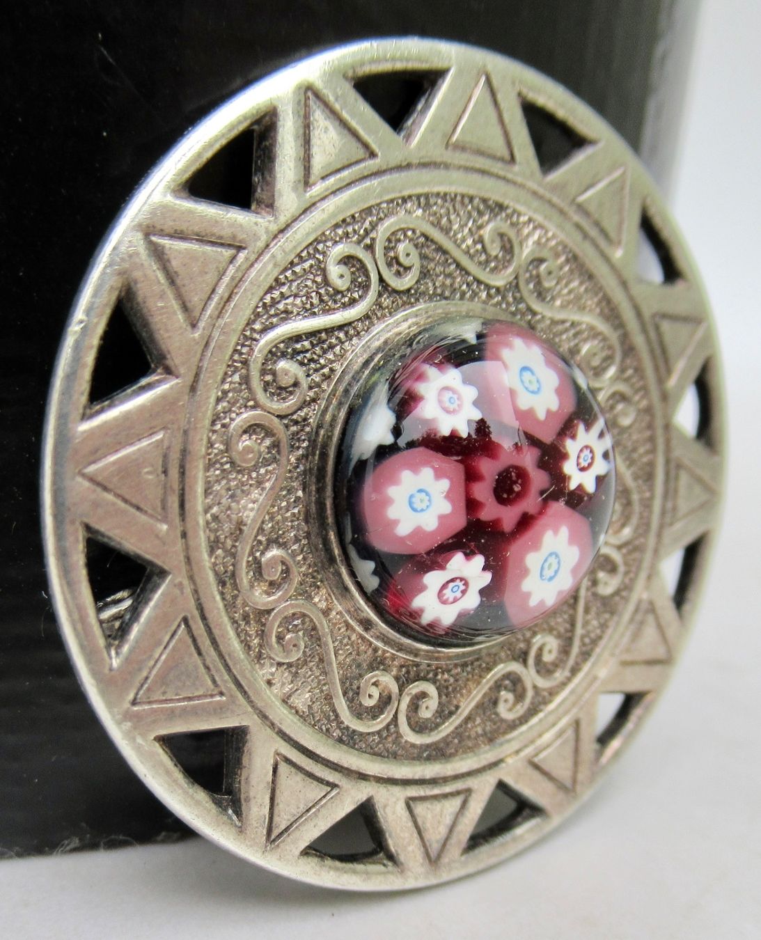 Broches & Aiguilles: Millefiori Brosche Silber – D'occasion à Bern par Colligentes 1