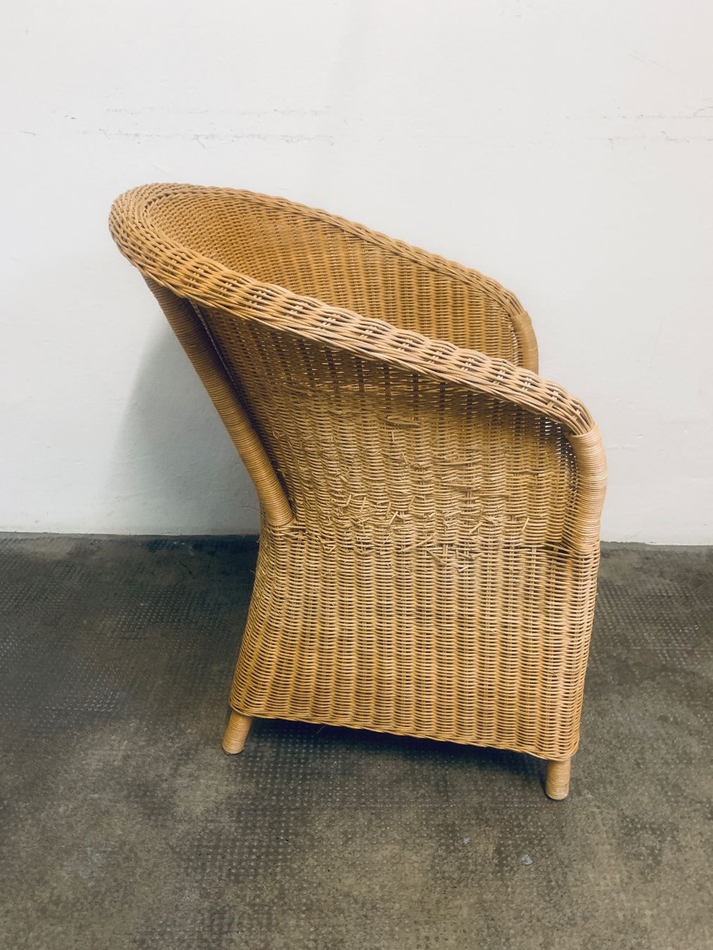 Sessel: Korbstuhl (Rattan) – Gebraucht aus Bern von Flora.Sonea 3