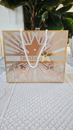 Luxuriöse Papiertasche Christian Dior Geschenktasche 27 x 23