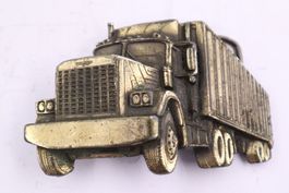 Alte 1980 Trucker Gürtelschnalle Vintage Made in USA