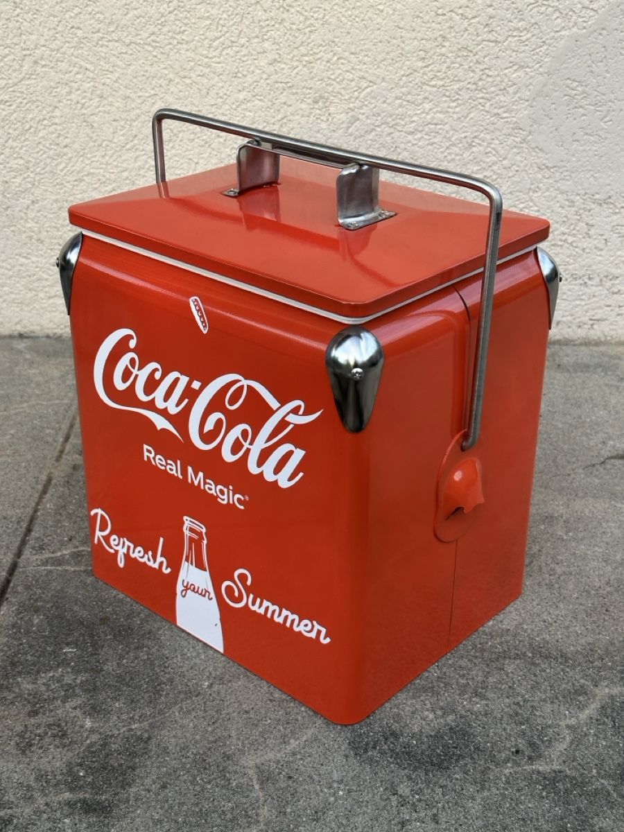Coca-Cola Frigoriferi & Refrigeratori: Retro Coca-Cola Kühlbox – Nuovo (secondo la descrizione) da Kirchberg BE venduto da Megapixel666 2