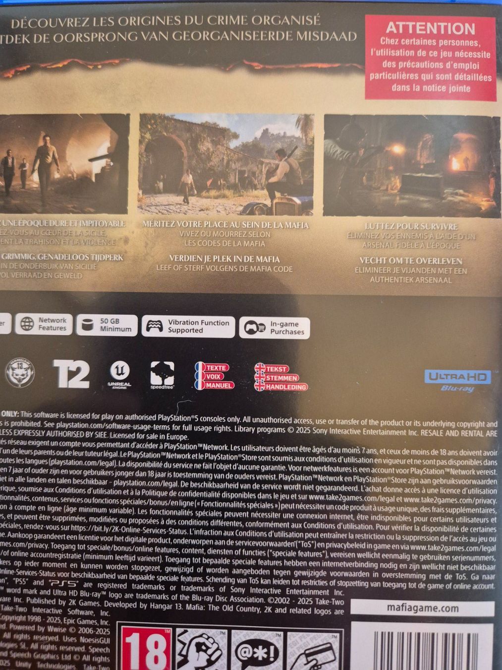 Sony Spiele: Mafia  The old country ps5 – Gebraucht aus eschert von brichou 1