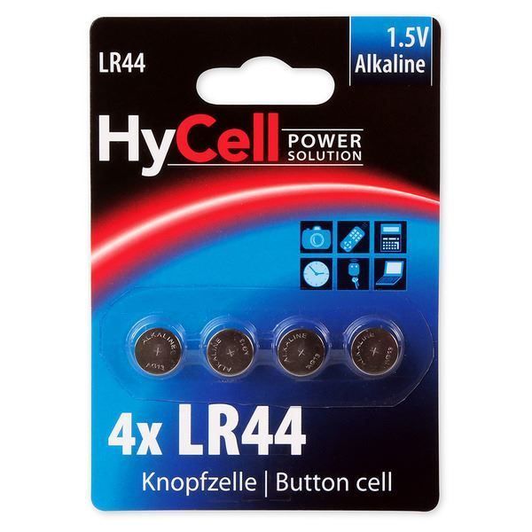 Caricatori & Batterie: Knopfzelle LR44 4x, Alkaline, Hycell – Nuovo e nell'imballaggio originale da St. Gallen venduto da cointec 5