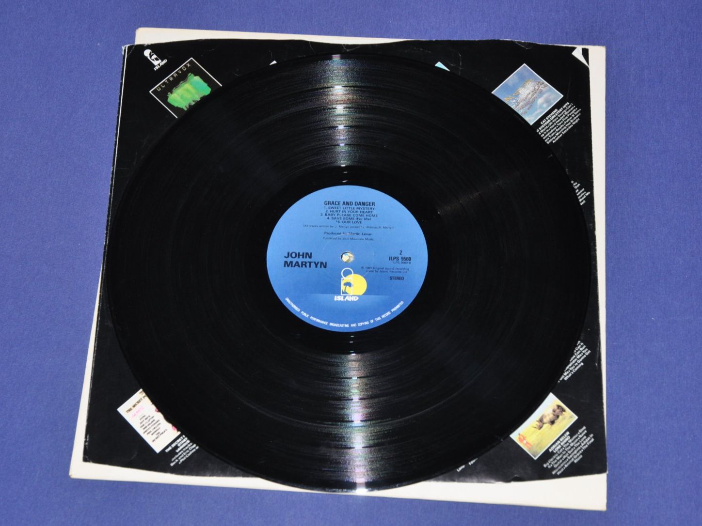 Dischi in vinile: LP John Martyn - Grace & Danger – Usato da Boll venduto da Theodora15 5