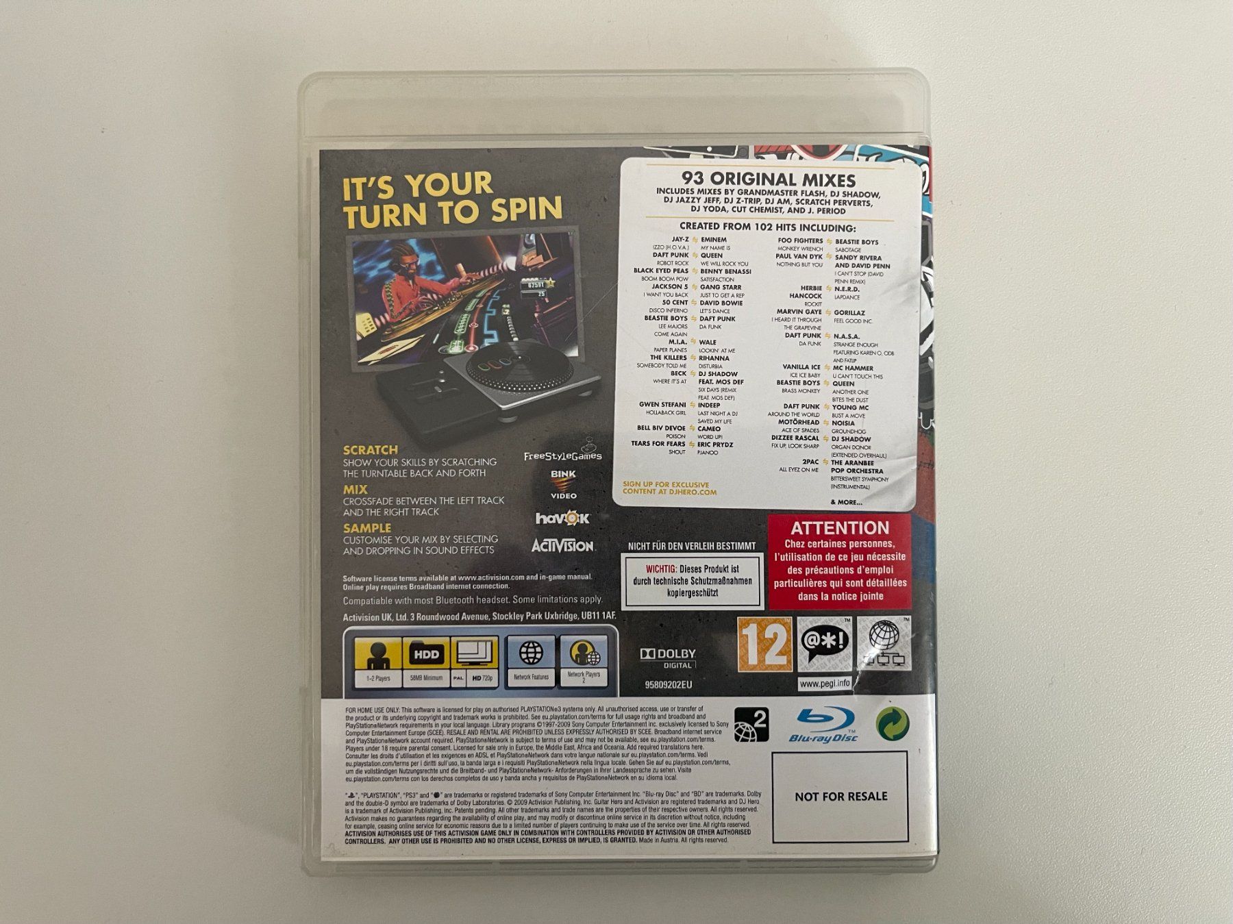 Sony Spiele: DJ Hero, Sony Playstation 3, PS3 – Neu (gemäss Beschreibung) aus Couvet von nay_prh5 2
