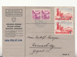 Infanterie Wi 349 auf Brief