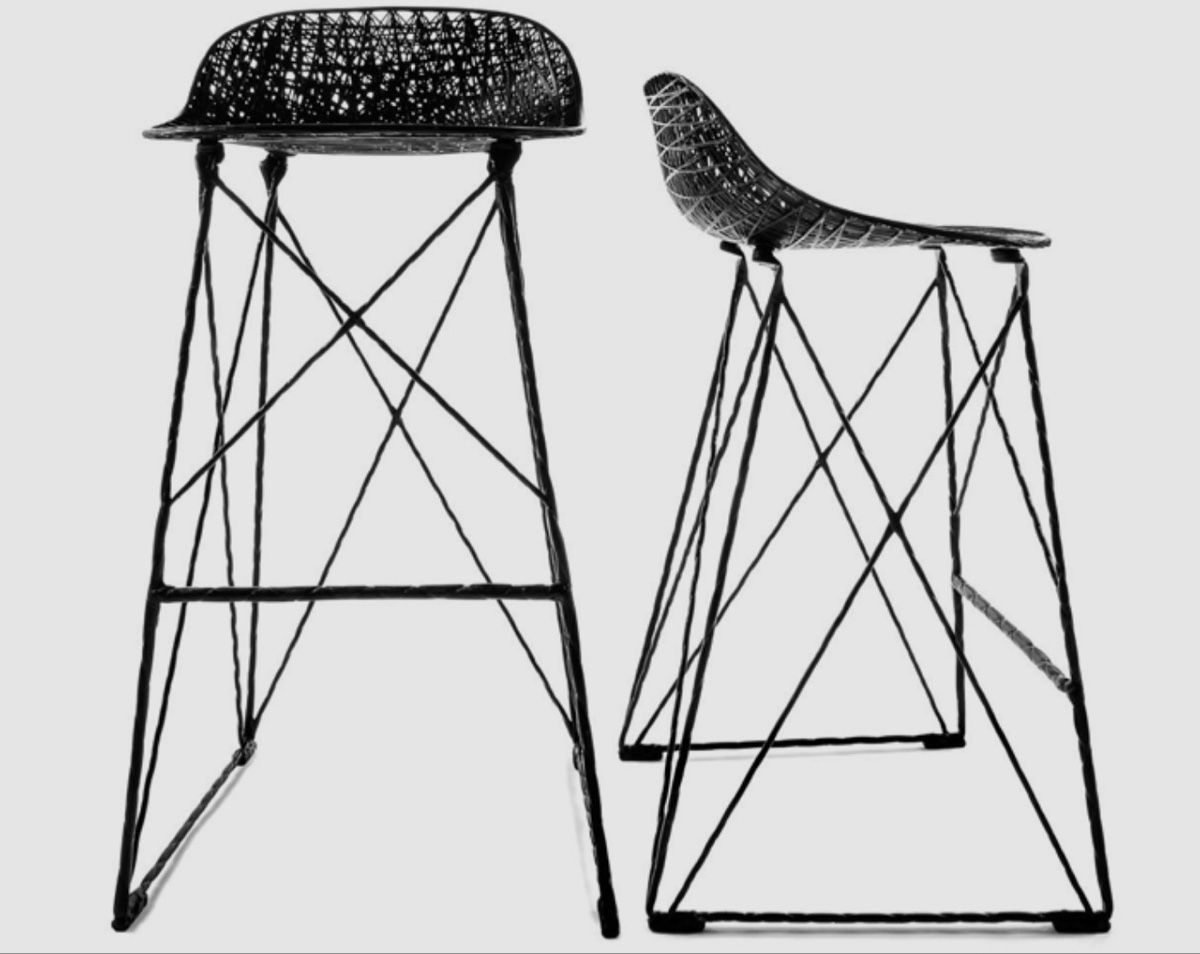 Sgabelli: Moooi Carbon Stool – Nuovo e nell'imballaggio originale da Zürich venduto da eri_qnv7