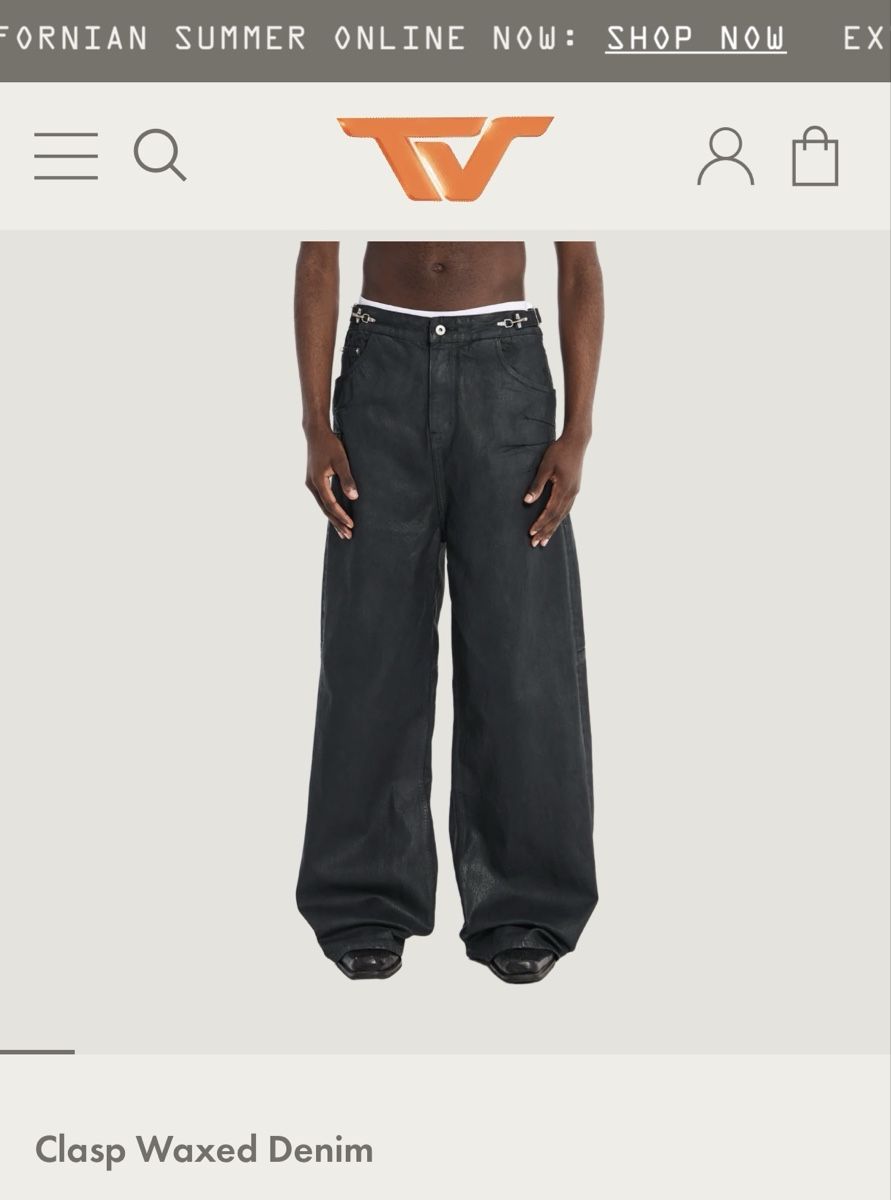Trendt Vision Jeans: Trendt Vision Clasp Waxed Denim – Neuf avec emballage d'origine à Rümlang par thi_s55w 1
