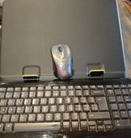 Clavier, support et souris Logitech sans fil K340 + N110