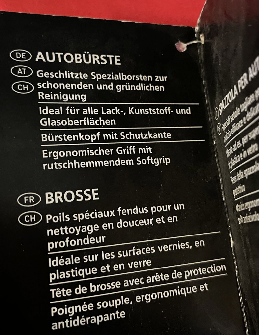 Sonstige Pflegeartikel: Ultimate Speed, Autobürste – Neu und originalverpackt aus Oftringen von Vucki 2
