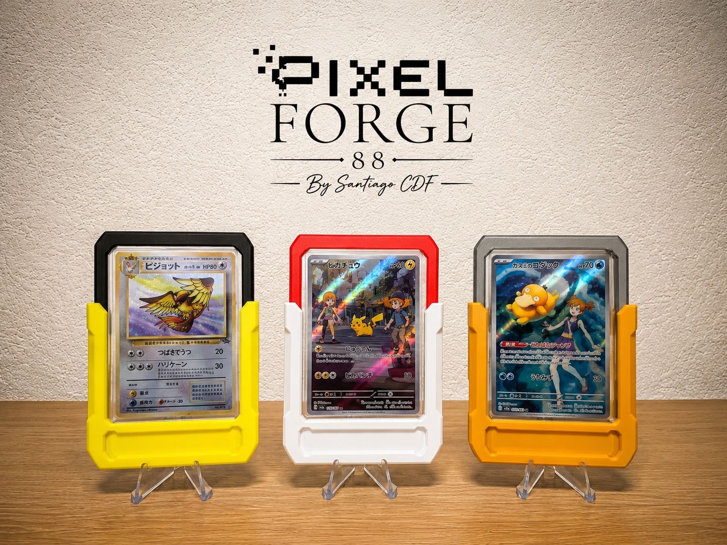 Pokémon Carte collezionabili: Bumper protection toploader personalisable ✨️ – Nuovo e nell'imballaggio originale da La Chaux-de-Fonds venduto da Santiagocdf