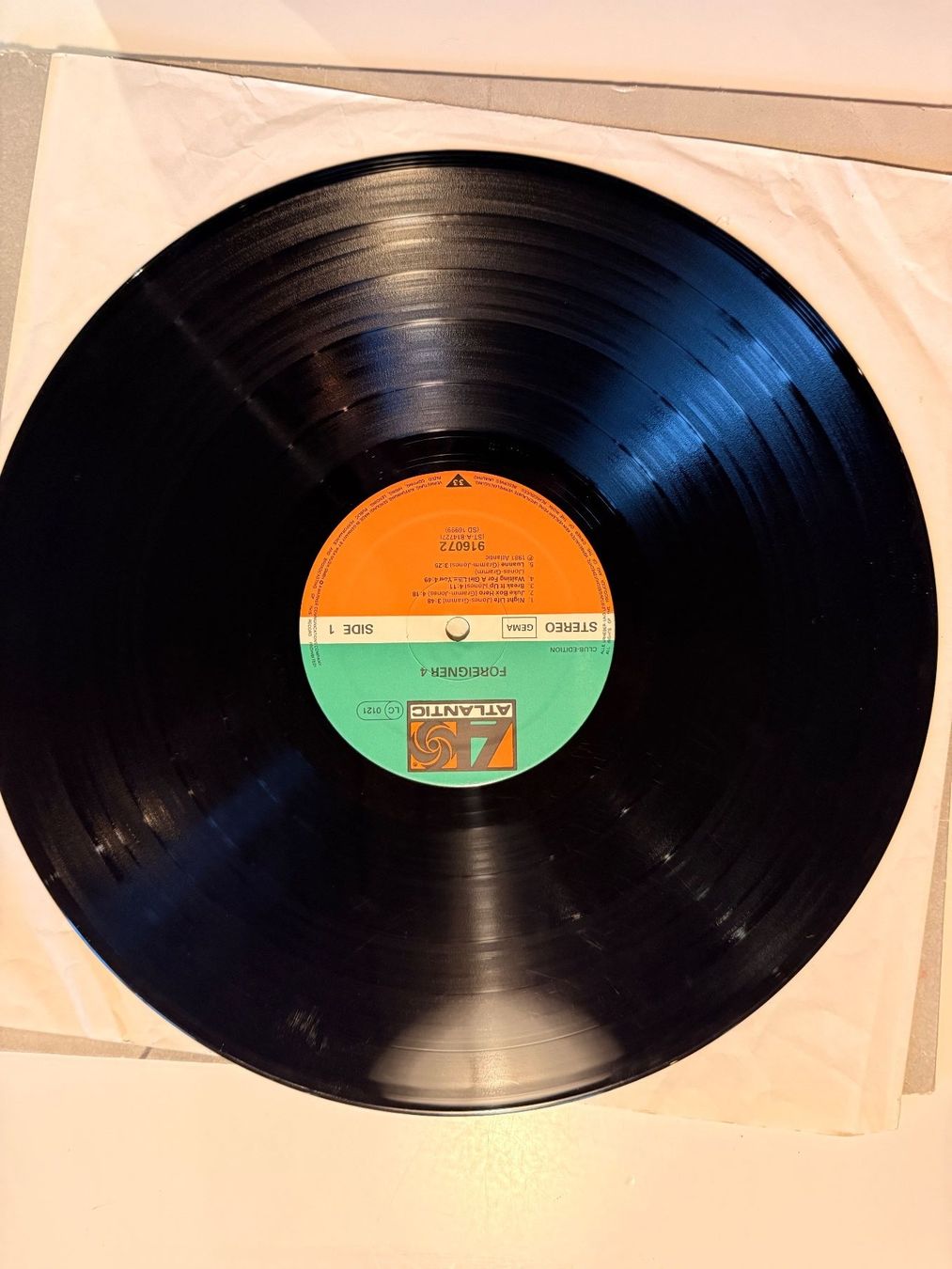 Dischi in vinile: Foreigner – 4 - 1982 – Usato da Unterägeri venduto da hero87333 2