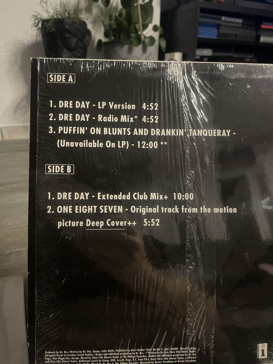 Vinyles: DR.DRE / DRE Day  – D'occasion à Dagmersellen par stonefinger 1