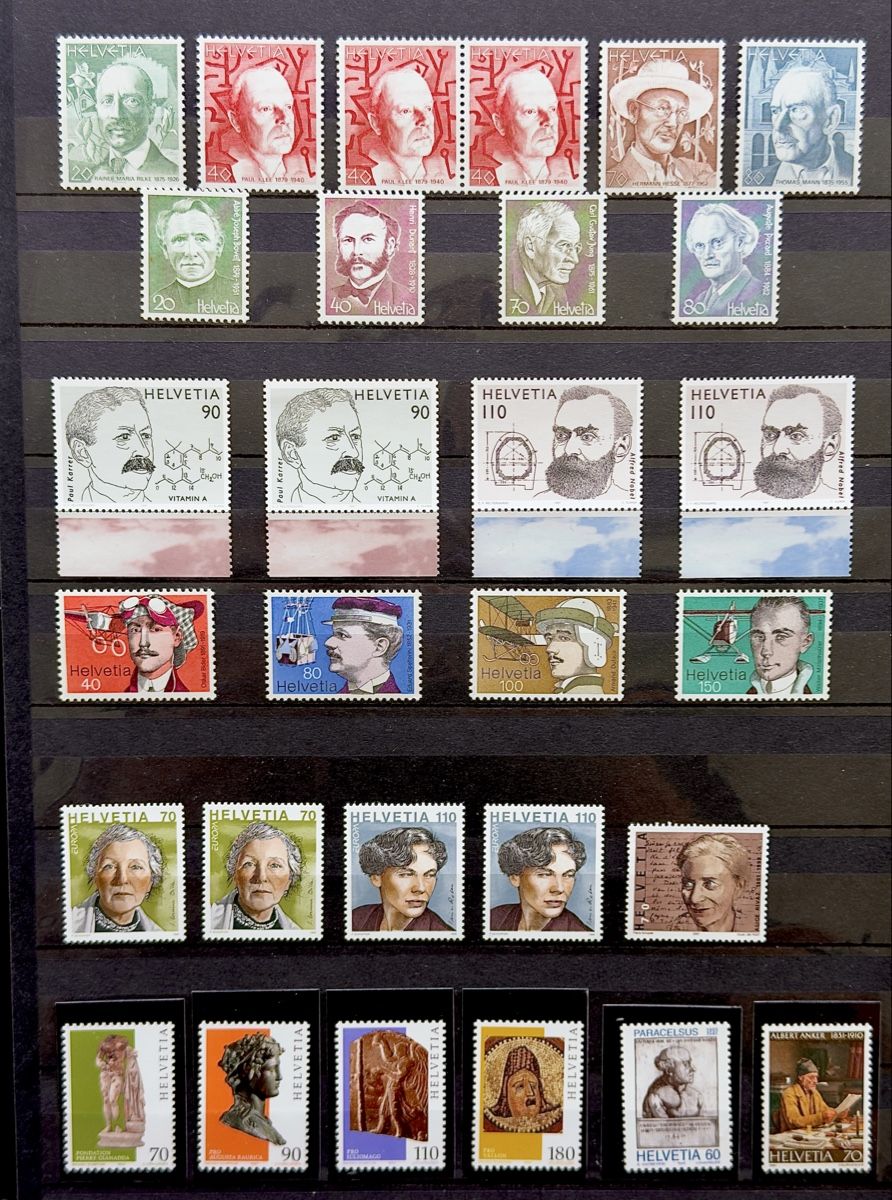 Tous les timbres: Frankatur CHF 100.- postfrisch – Neuf (Voir description) à Glattbrugg par Artos67 2