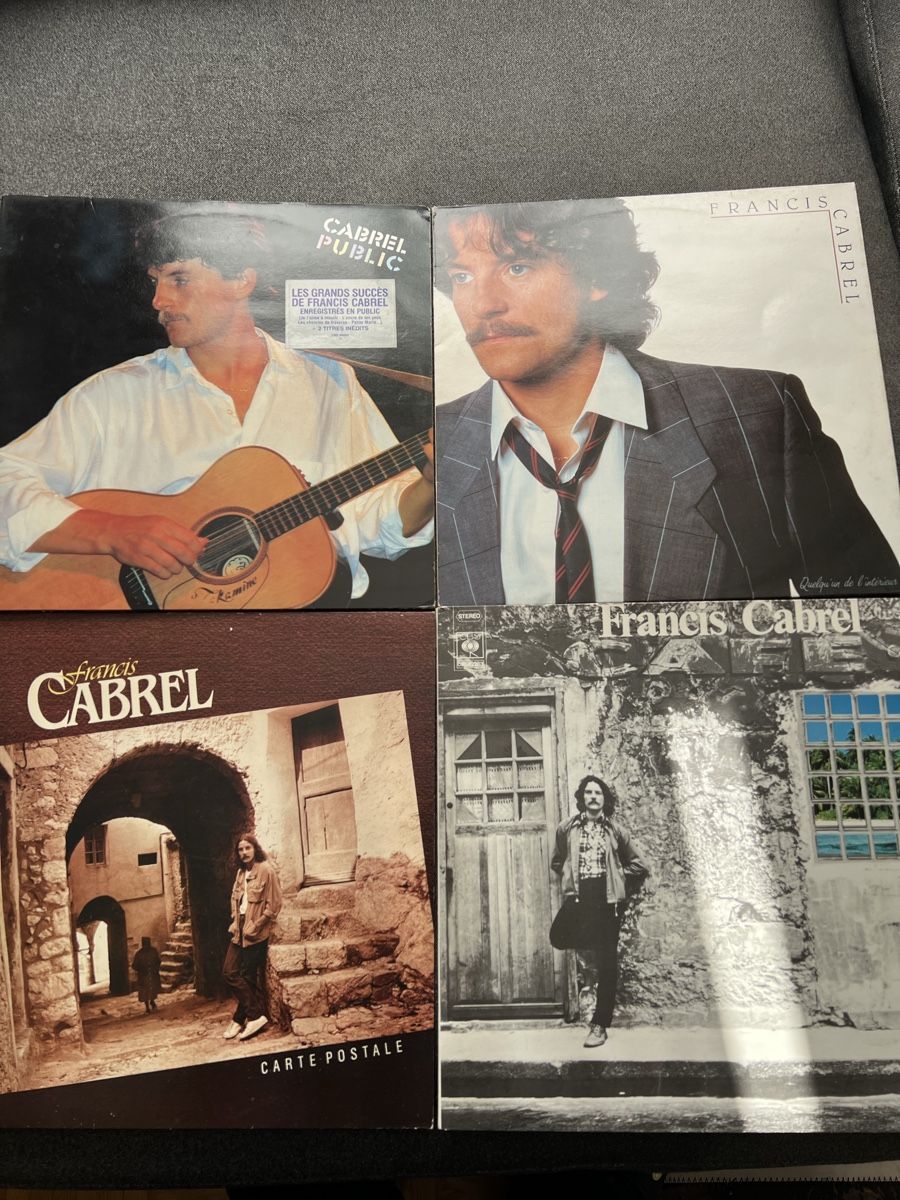 Dischi in vinile: Lot - Francis Cabrel – Usato da Mont sur Rolle venduto da nicola1075