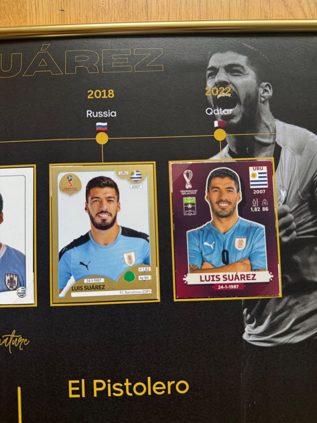 Panini Carte collezionabili: Panini-Plakat Luis Suarez – Nuovo (secondo la descrizione) da Stettlen venduto da DieTaube2.0 2