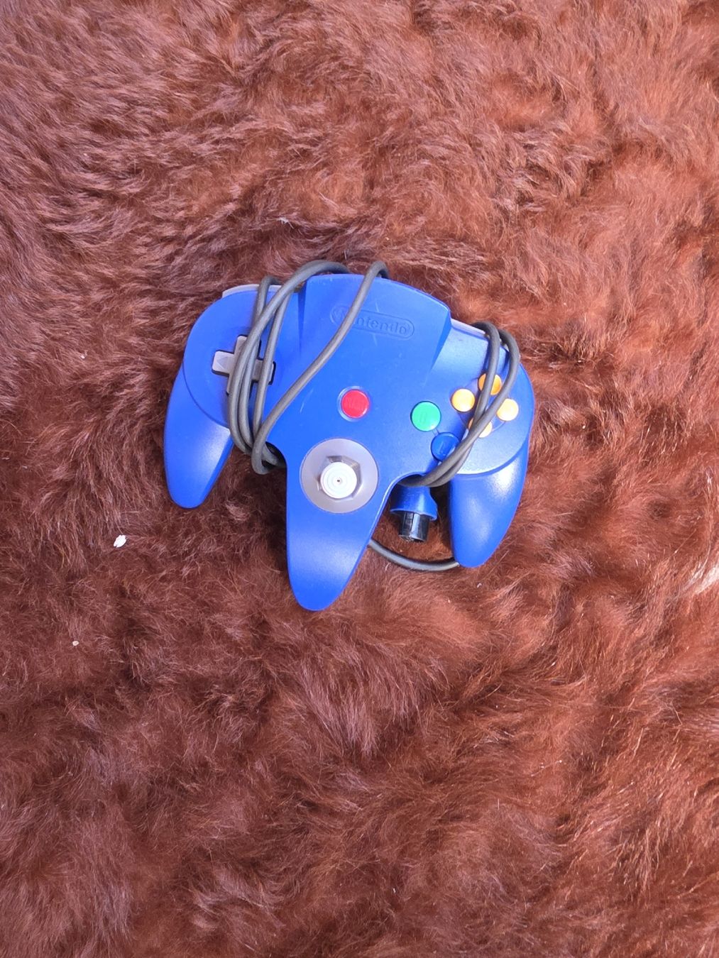 Nintendo Controller: Original Nintendo 64 N64 Controller Blau – Usato da Tafers venduto da whereyogamesat