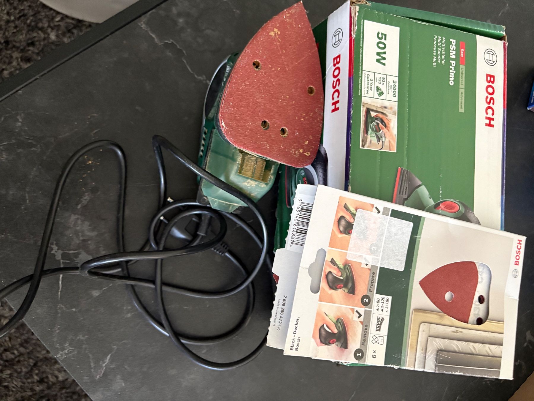 Schleifen & Polieren: Bosch PSM Primo 50 W Multischleifer – Gebraucht aus Sigriswil von fairyc3s