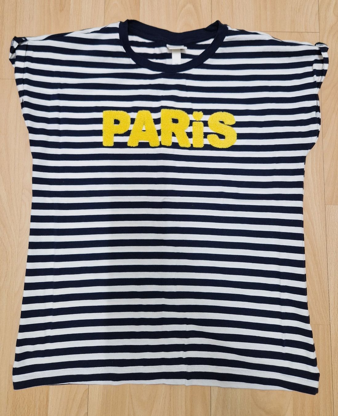 H&M T-shirt: Gestreiftes T-Shirt H&M "Paris" - Gr. S – Usato da Fribourg venduto da gua_7jvq