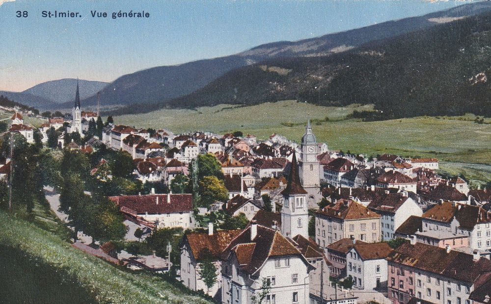CPM SAINT PRIEST LA VETRE VUE GÉNÉRALE