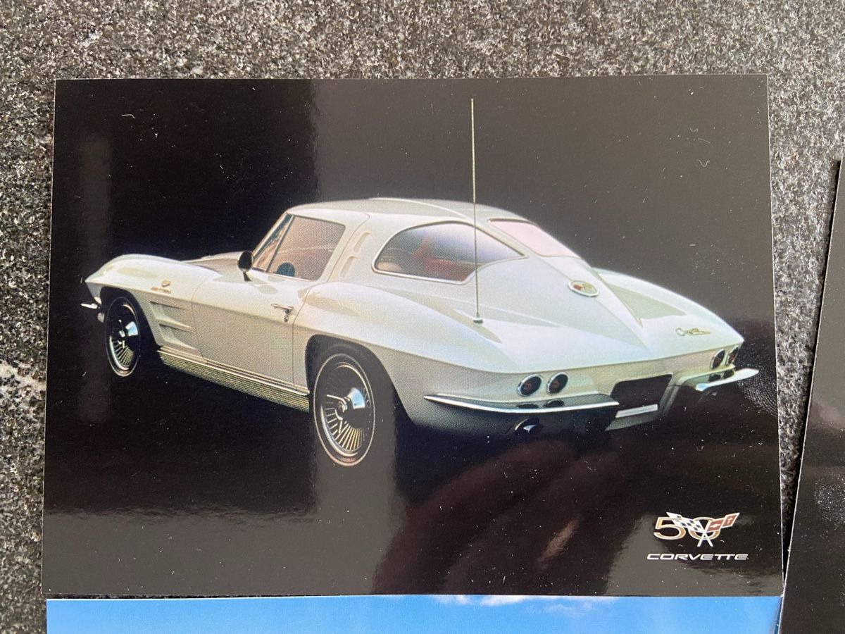 Cartoline postali: Corvette 50th Anniversary Postkarten, 5 Stk. – Nuovo (secondo la descrizione) da Schwarzenburg venduto da Aha016 1