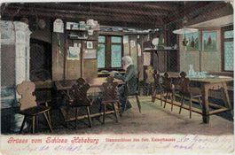 AG 104 Schloss Habsburg Kammer Stab-o HABSBURG(AARGAU) 1907