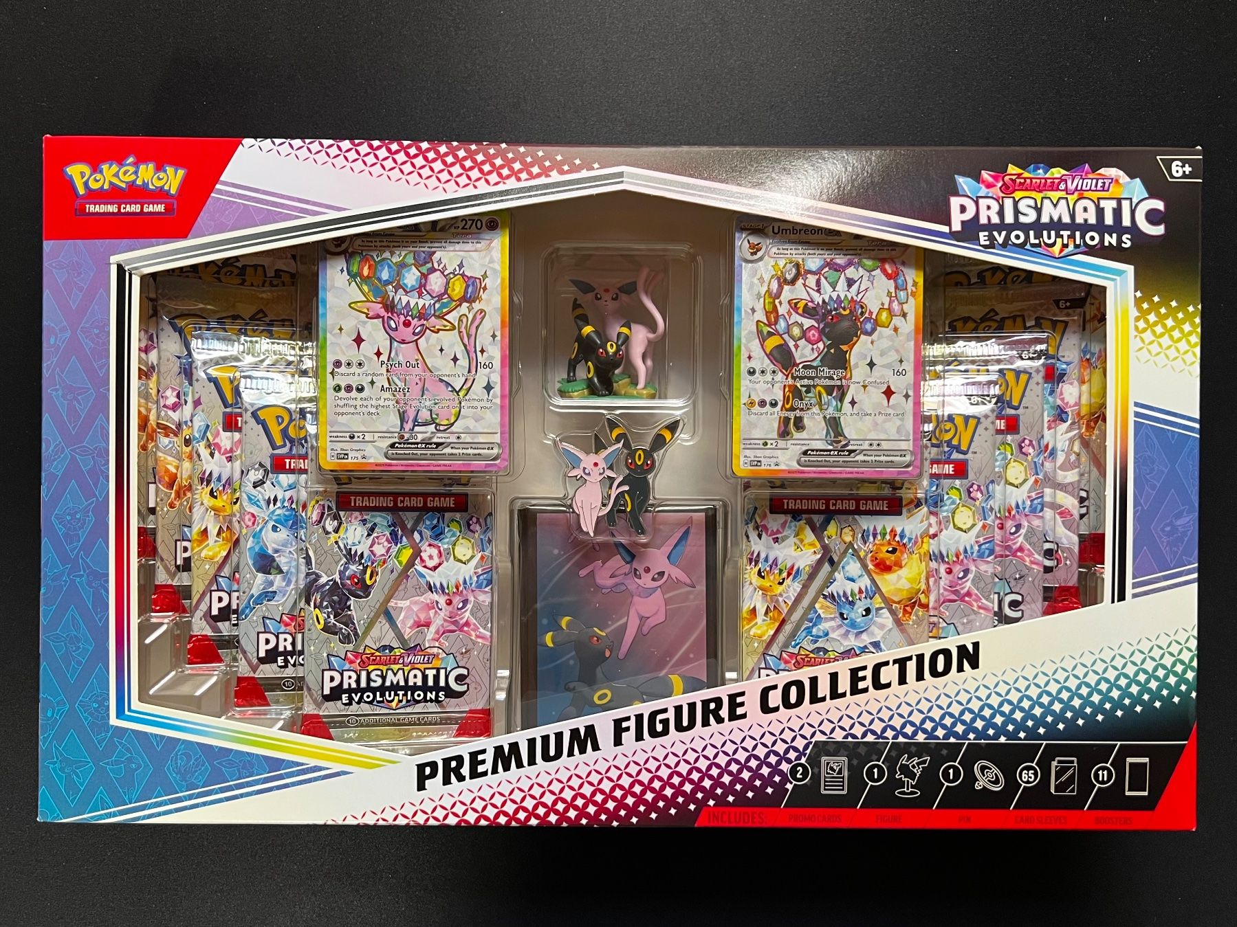 Pokemon Prismatic Evolutions Premium Figure Collection - EN (Neu und ...