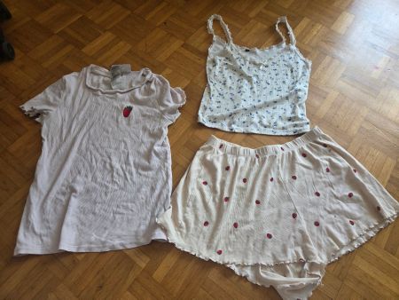 Pyjama Shorty und Trägershirt Gr. S