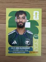 Panini Sticker Saleh Alshamat WM 2026 KSA 14