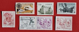SCHWEDEN LOT SCHLOSS KINDER SPIEL 1979 - 1989** POSTFRISCH