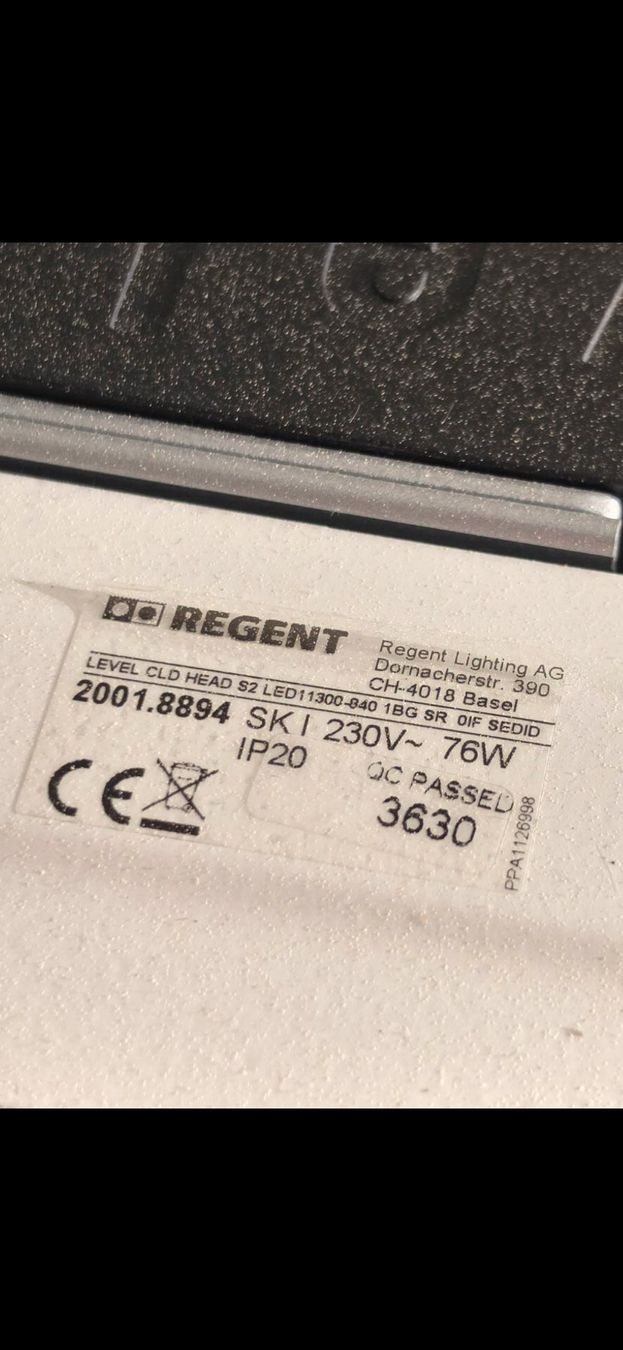 Regent Lampade: Regent Level LED Bürostehleuchte – Usato da Worblaufen venduto da gra_6v57 6