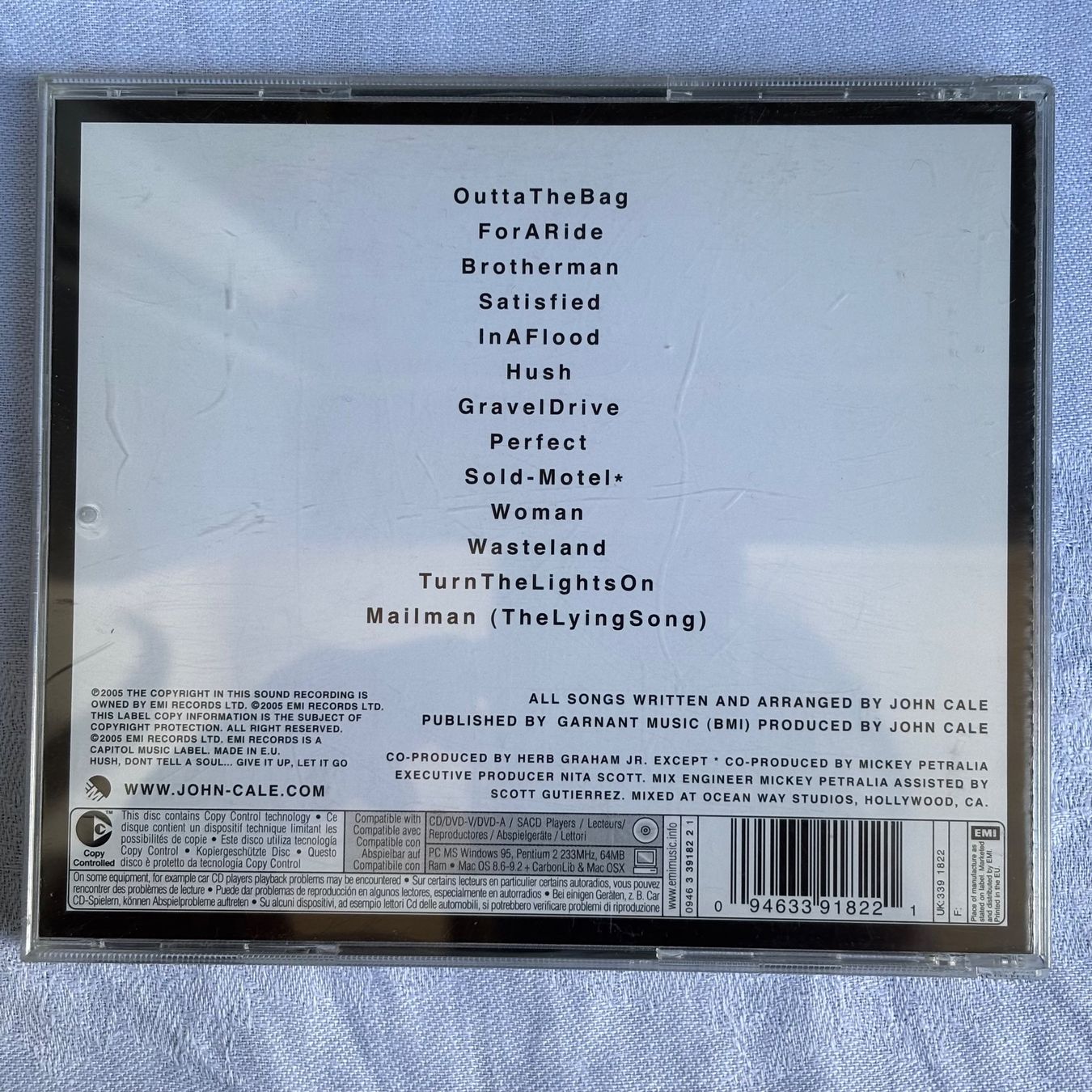CD: John Cale: Black Acetate – Usato da Stans venduto da Abukadnezar 1