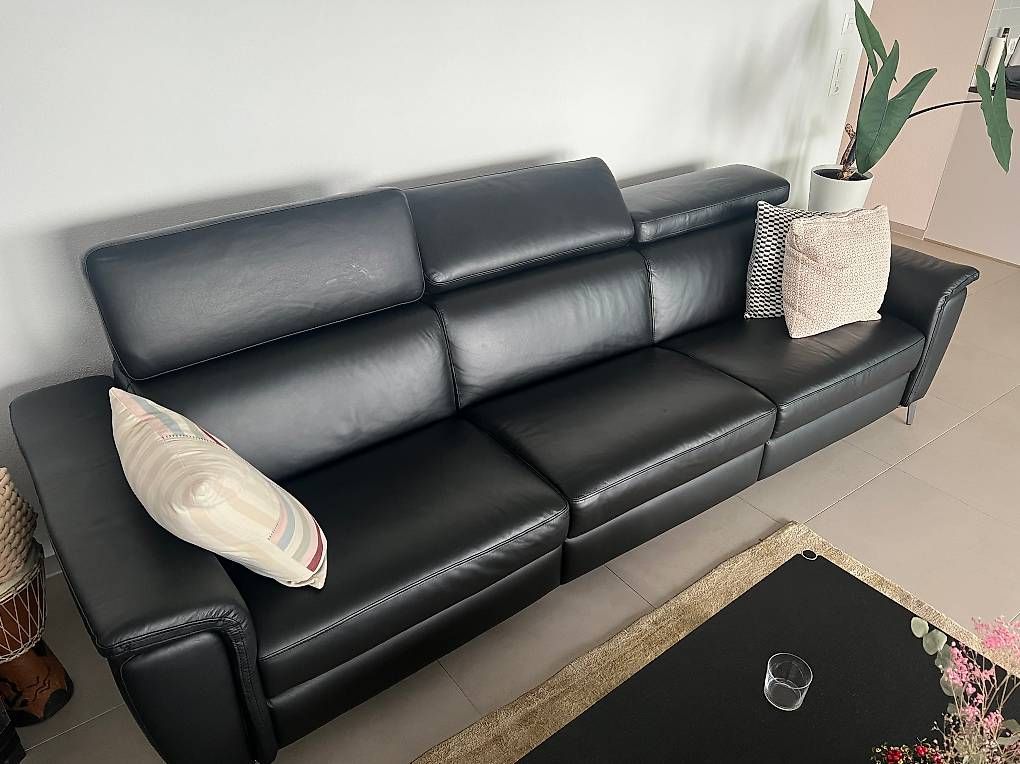 Divani: Canapé en cuir SOUS GARANTIE – Usato da Morges venduto da Besirg05 1