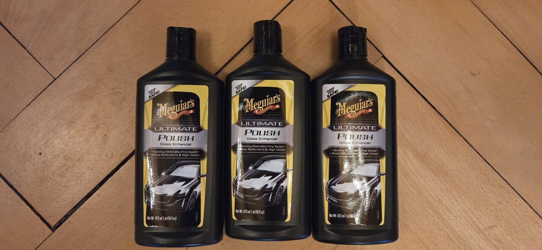 Meguiar's Prodotti per la cura: 3x Hochglanzpolitur (Auto) – Nuovo e nell'imballaggio originale da Zug venduto da Leuen01