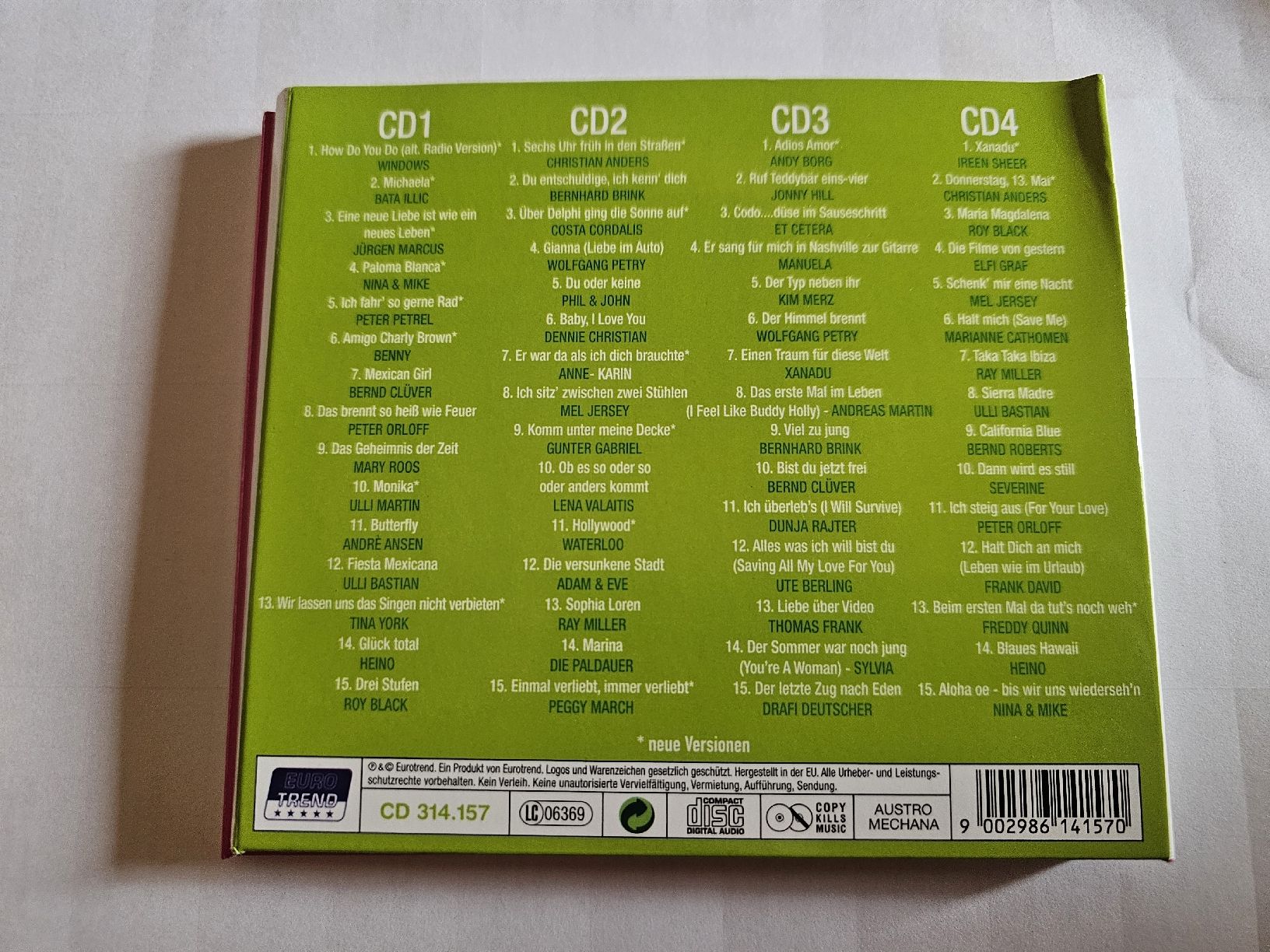CD: Kultschlager der 70er & 80er  /  4 CD's – Usato da Schneisingen venduto da backstore24 1