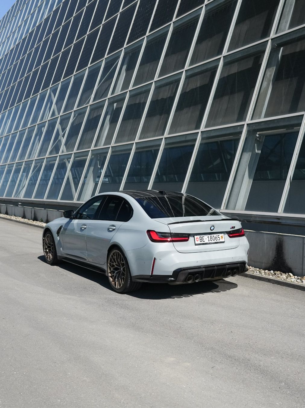 BMW Automobili: BMW M3 G80 Competition 2023 Brooklyn Grey – Usato da Einigen venduto da Jonahmssrl 1