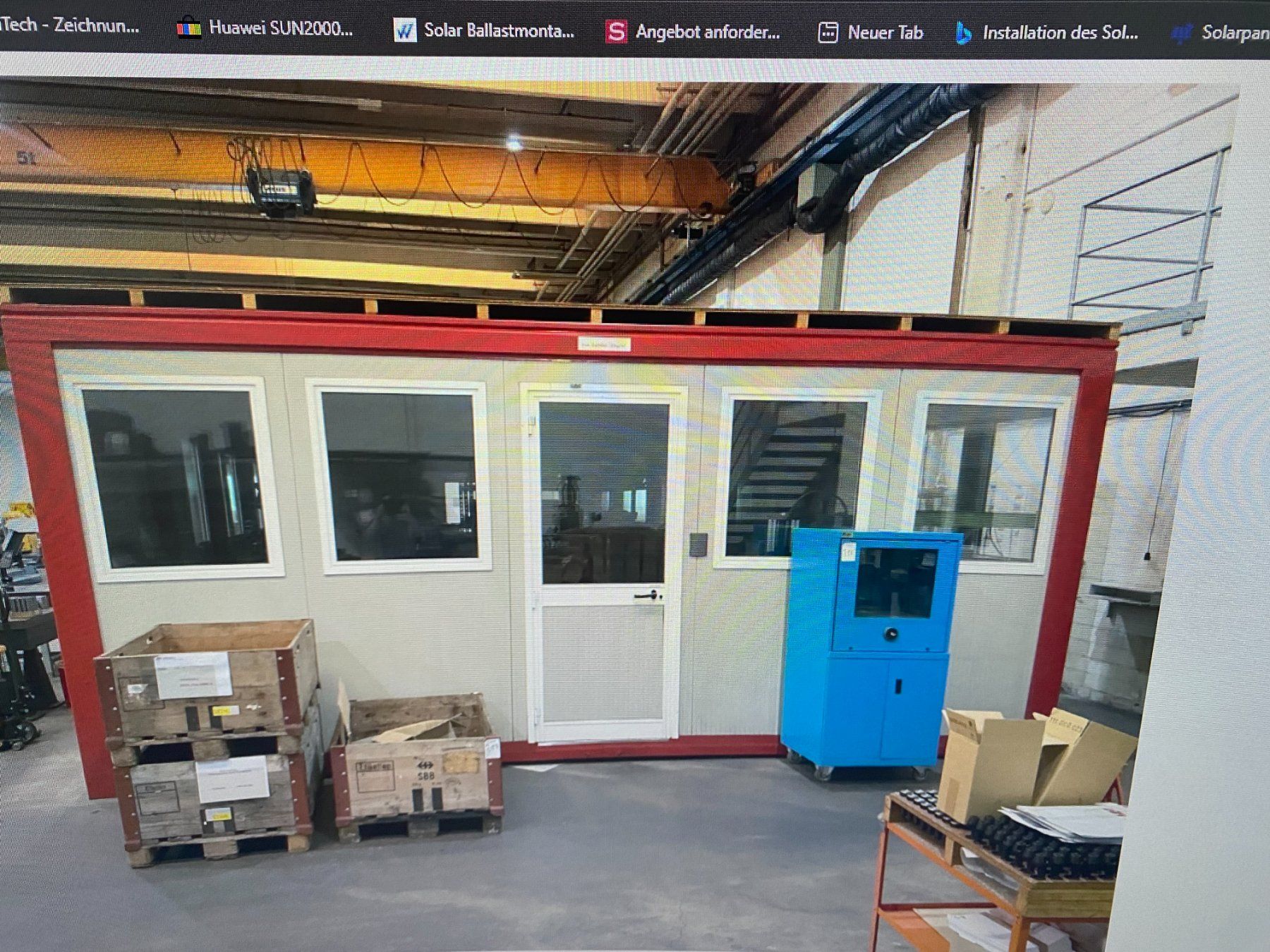 Conteneurs de construction: Bürocontainer Top – D'occasion à Arbon par Saemis 1