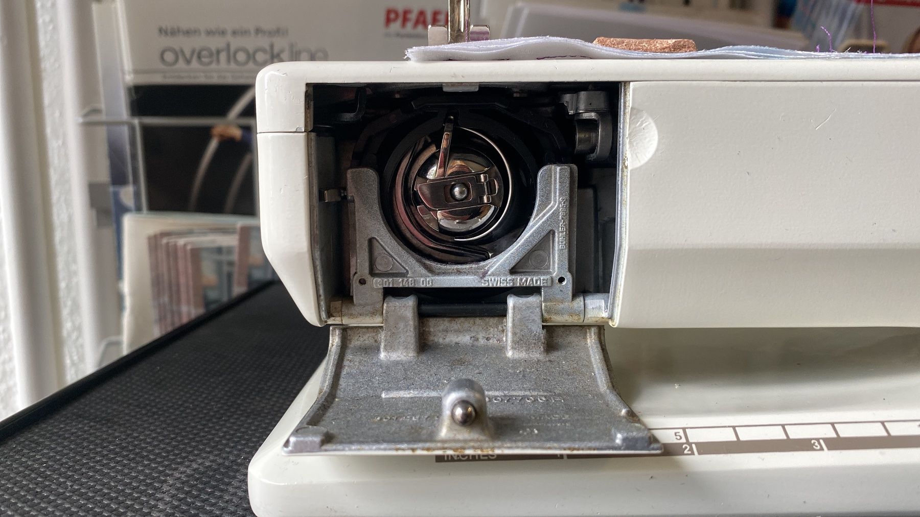 Bernina Nähmaschinen: Nähmaschine Bernina record 933 electronic, ab Service – Gebraucht aus Olten von Pat31 3