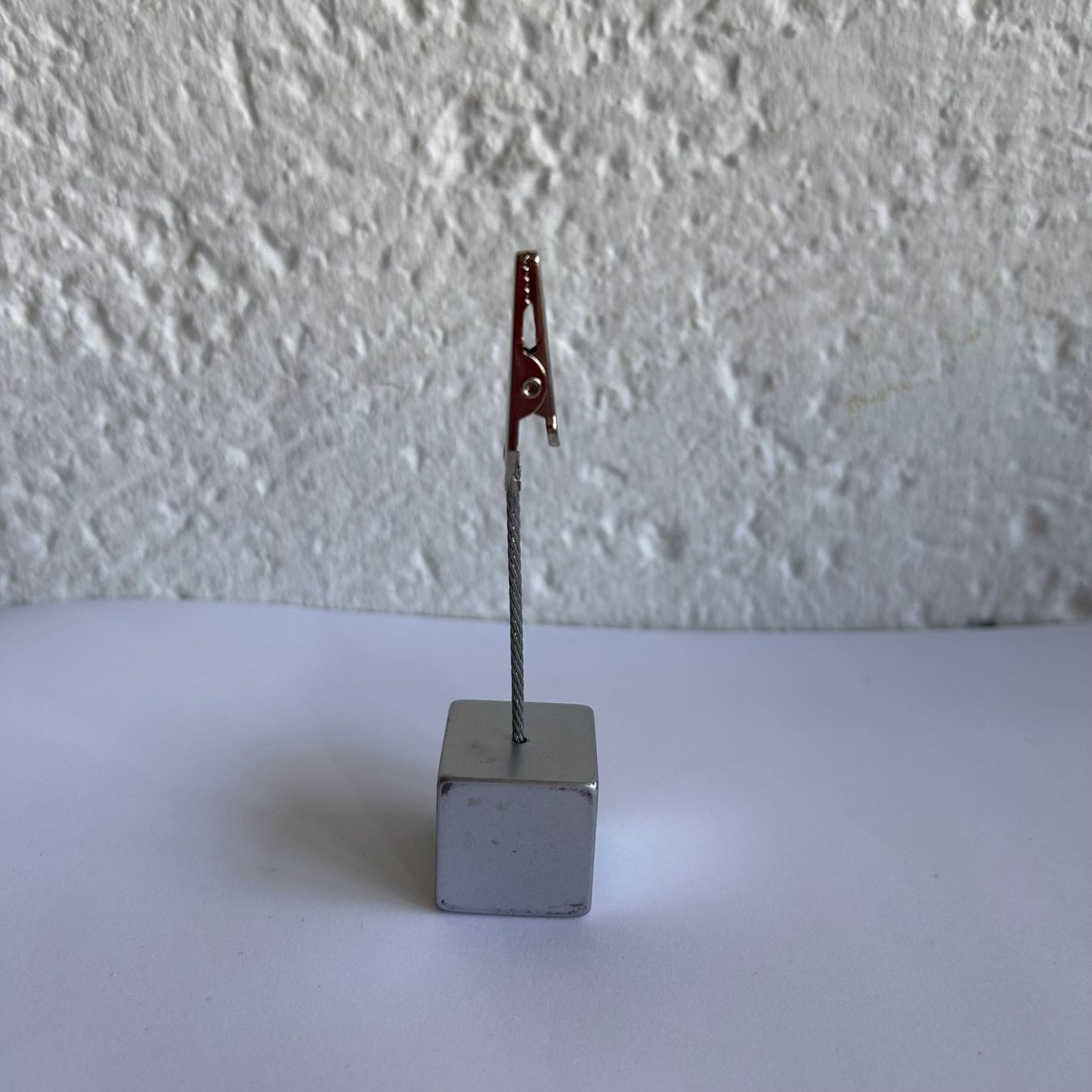 Allestimento di negozi e stand fieristici: Metall Kartenhalter / Fotohalter – Nuovo (secondo la descrizione) da Bern venduto da san_svt6 3