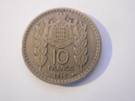 1946  10 Francs  Monaco