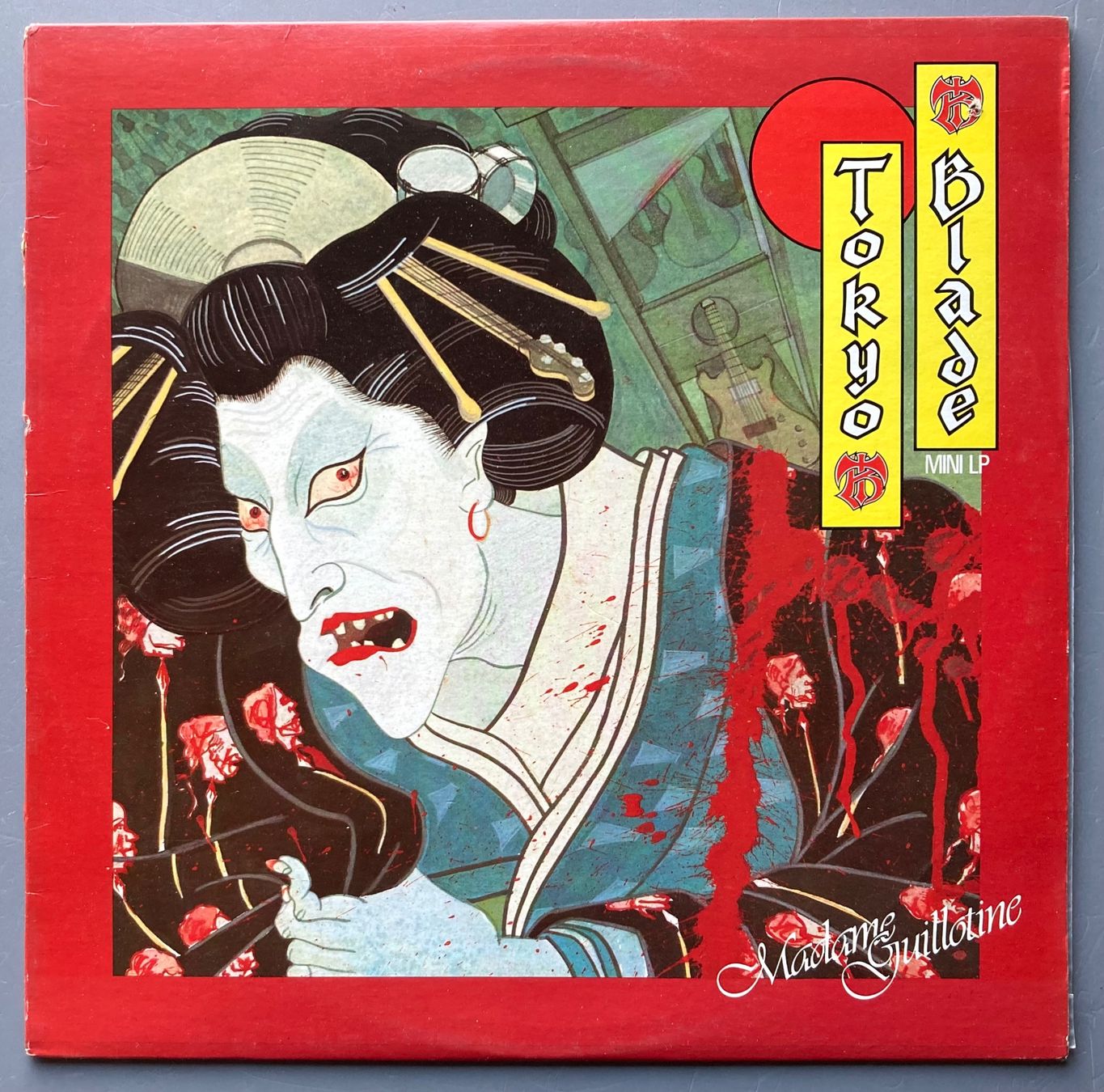 Vinyles: TOKYO BLADE - MADAME GUILLOTINE – D'occasion à Poliez-Pittet par Newtown-Records
