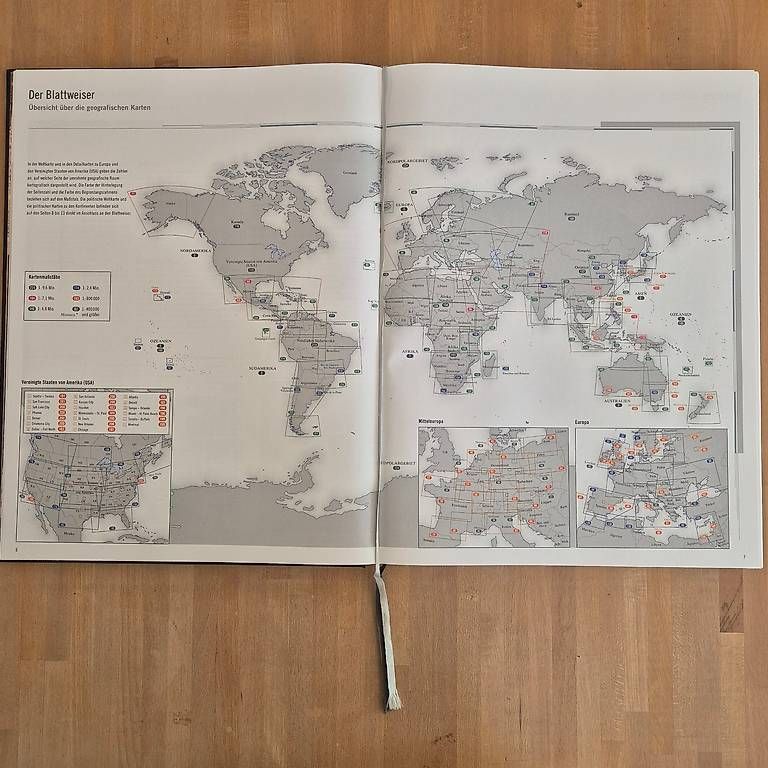 Libri: Weltatlas Grossformat – Usato da Zürich venduto da Lector8 2