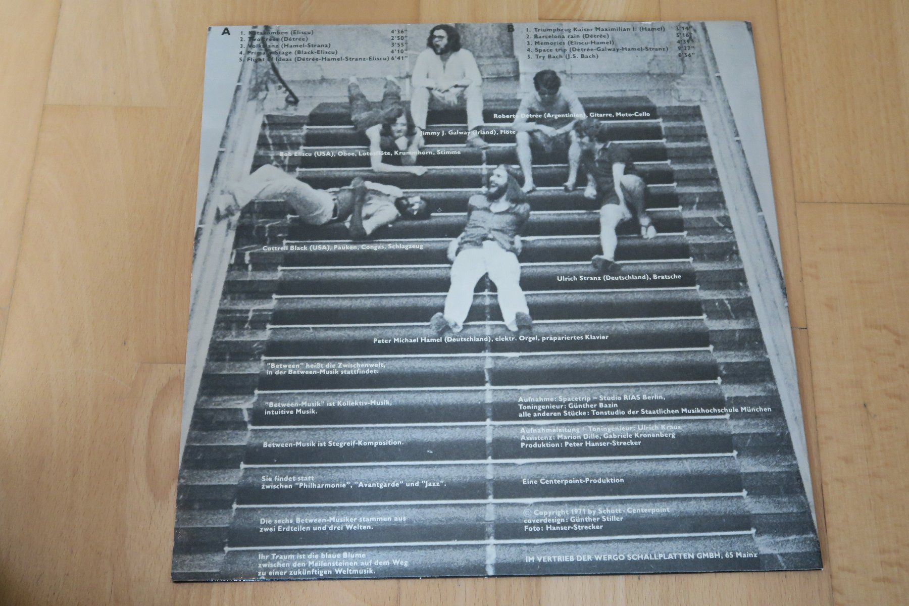 Schallplatten: Gruppe Between – Einstieg – Gebraucht aus Thun von Karibu70 1