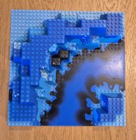 Lego Bauplatte, 32x32, Unterwassermuster